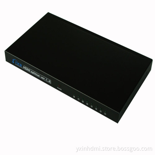 HDMI SPLITTER 1*8 SUPPORR 3d